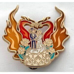 Laserbrain SunSet Harry Potter Lapel Pin Wedding Box LE 160 Phoenix Cake Topper